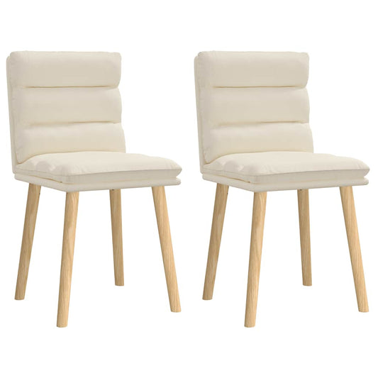 Καρέκλες Τραπεζαρίας vidaXL 2 τεμ Λινό