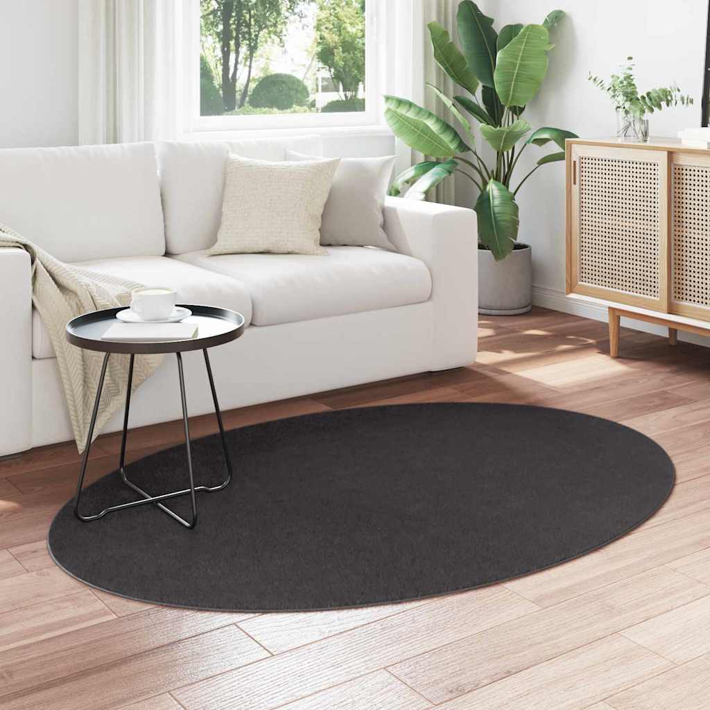 vidaXL Χαλιά Ανθρακί 120 x 170 cm Μαλλί