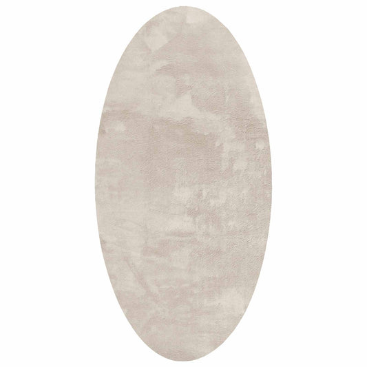 vidaXL Χαλί HUARTE Μπεζ 80 x 150 cm 100% Πολυεστέρας