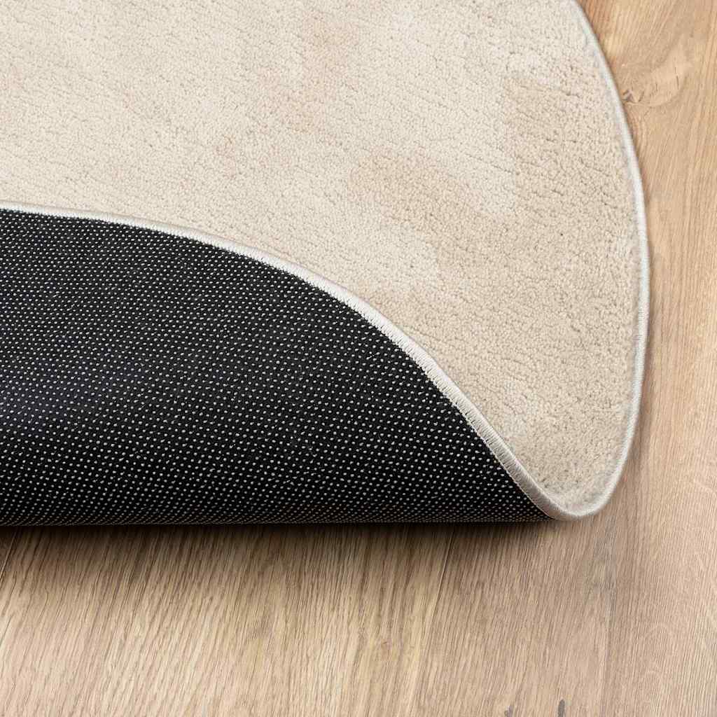 vidaXL Χαλί HUARTE Μπεζ 140 x 200 cm Πολυεστέρας