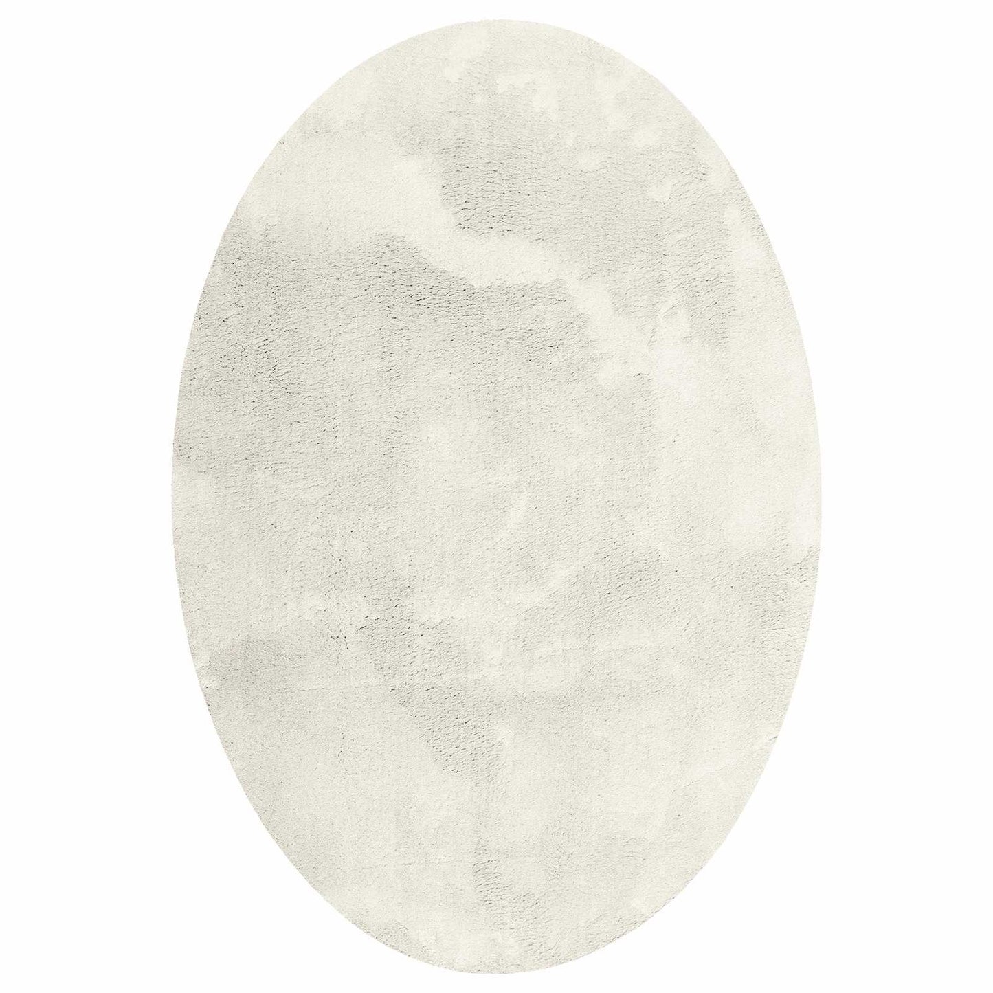 vidaXL Χαλιά χώρου Ωοειδής HUARTE Κρεμ 140 x 200 cm 100% Πολυεστέρας