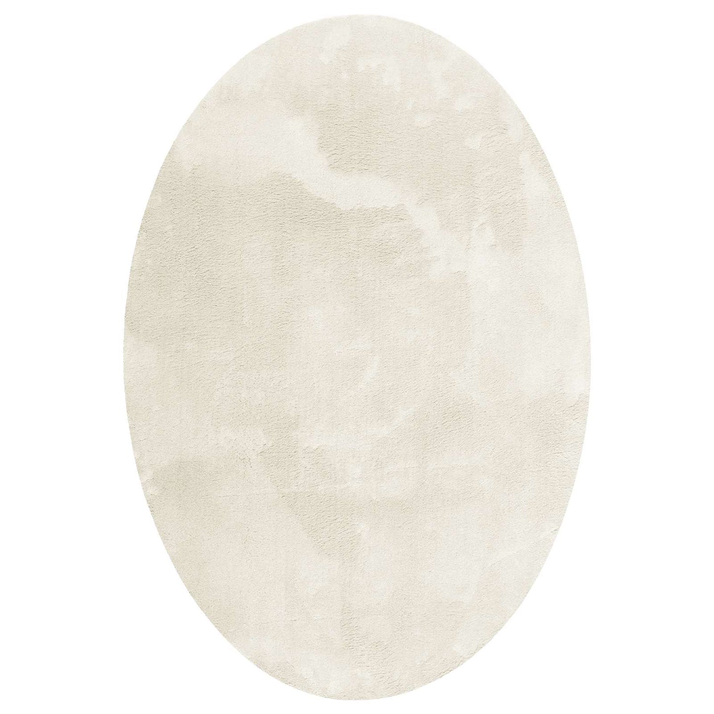 vidaXL Χαλιά χώρου Ωοειδής HUARTE Κρεμ 160 x 230 cm 100% Πολυεστέρας