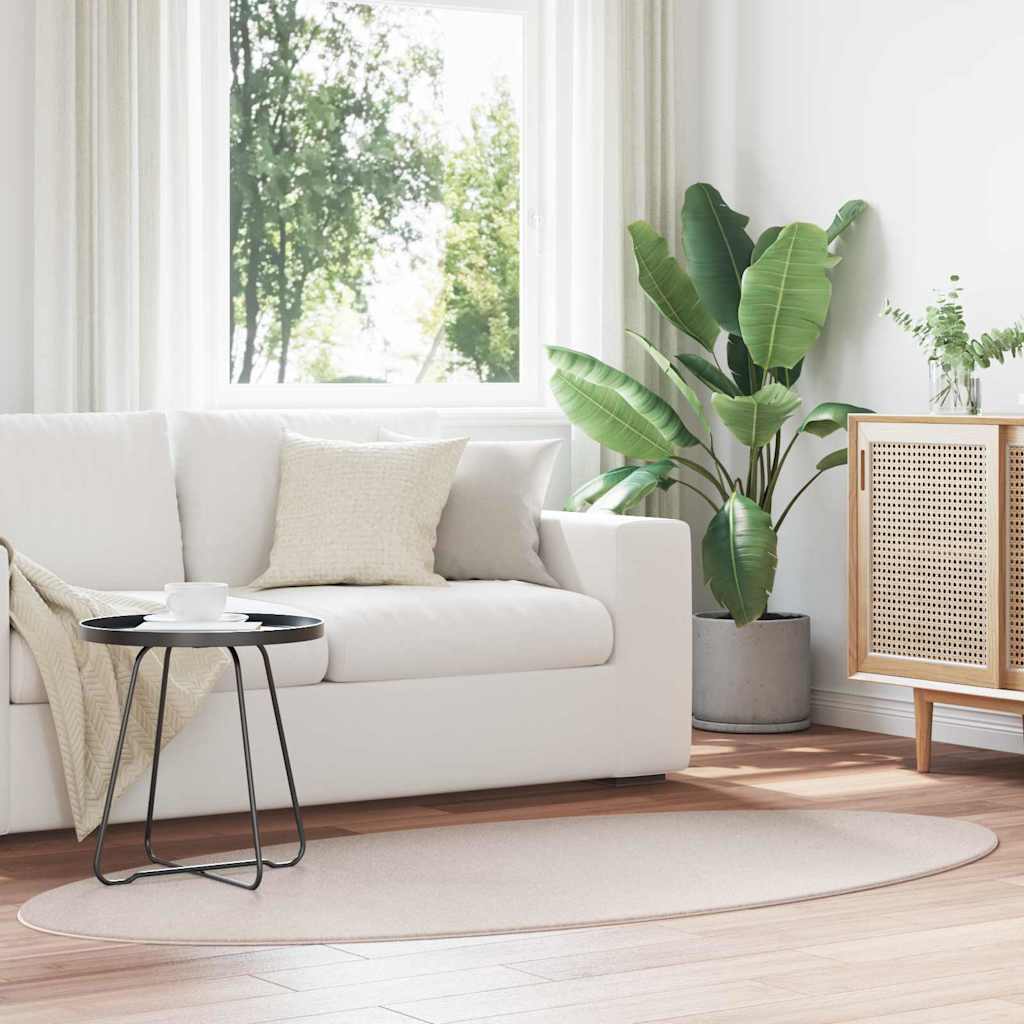 vidaXL Χαλιά Άμμος 100 x 200 cm Βαμβάκι