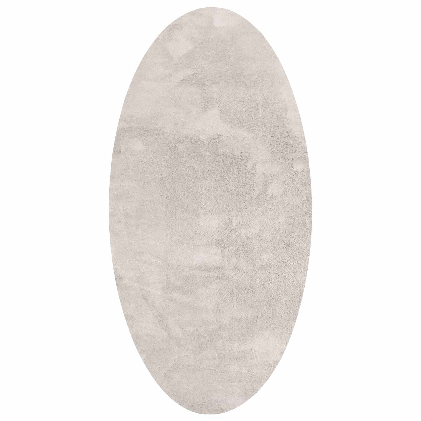 vidaXL Χαλιά χώρου Ωοειδής HUARTE Άμμος 100 x 200 cm 100% Πολυεστέρας