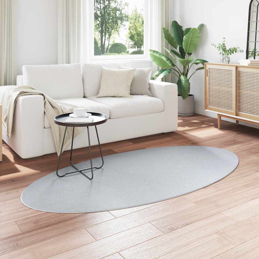 vidaXL Χαλιά Γκρι 100 x 200 cm Μαλλί