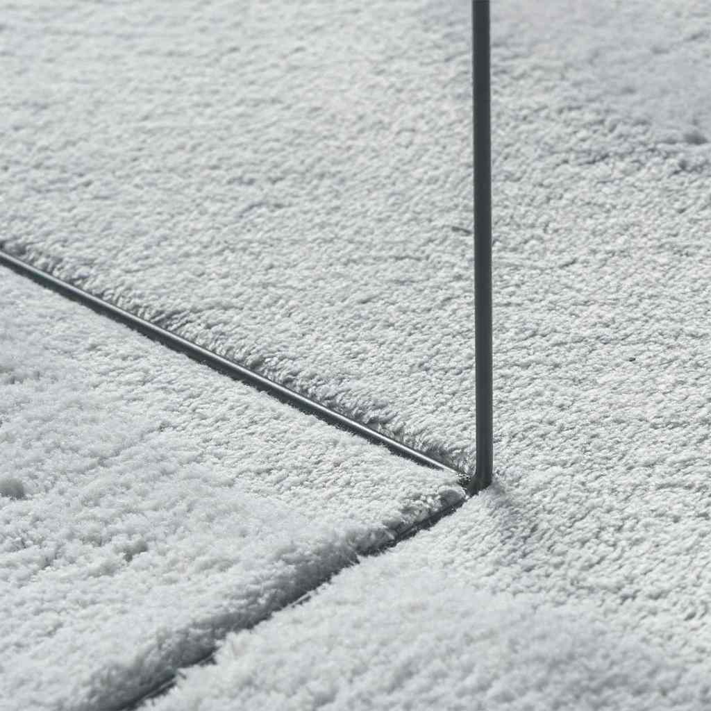 vidaXL Χαλιά Γκρι 140 x 200 cm 100% Πολυεστέρας