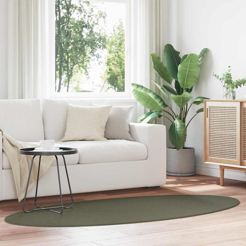 vidaXL Χαλιά Δασικό Πράσινο 120 x 170 cm Πολυεστέρας