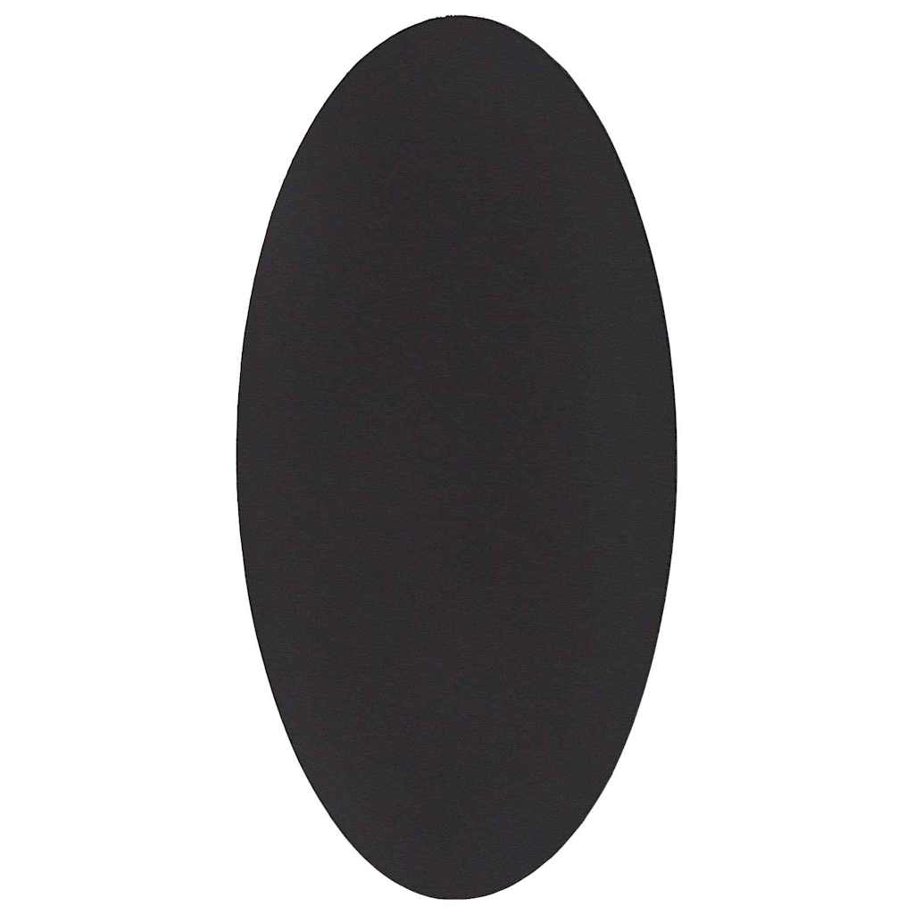 vidaXL Χαλί HUARTE Μαύρο 80 x 150 cm Πολυεστέρας