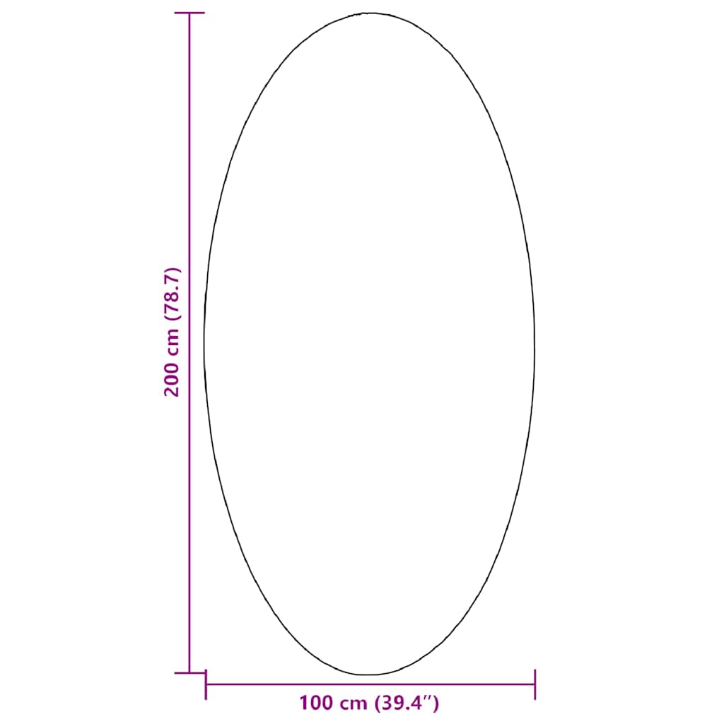 vidaXL Χαλιά Μαύρο 100 x 200 cm 100% Πολυεστέρας