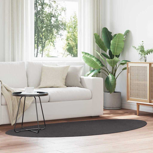 vidaXL Χάλι Ανθρακί 100 x 200 cm Μαλλί