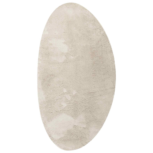 vidaXL Χαλιά χώρου HUARTE Μπεζ 80 x 150 cm Πολυεστέρας