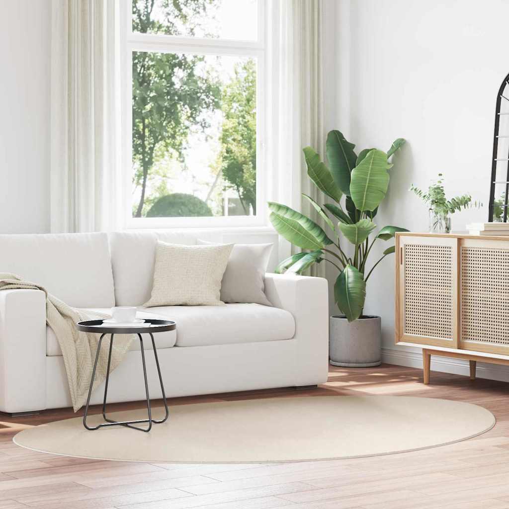 vidaXL Χαλιά χώρου HUARTE Μπεζ 160 x 230 cm Πολυεστέρας