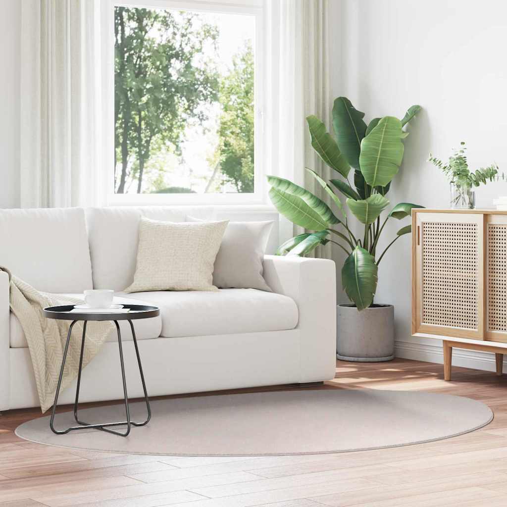 vidaXL Χαλί Άμμος 140 x 200 cm Πολυεστέρας