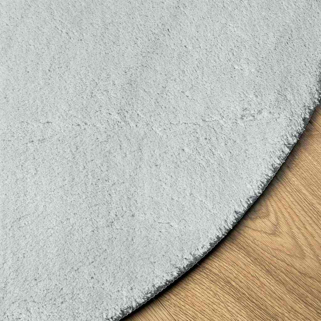 vidaXL Χαλί HUARTE Γκρι 140 x 200 cm Πολυεστέρας