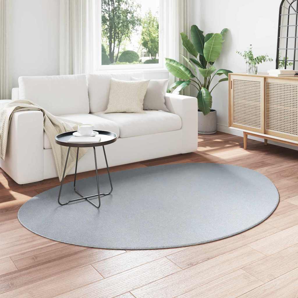 vidaXL Χαλί HUARTE Γκρι 140 x 200 cm Πολυεστέρας