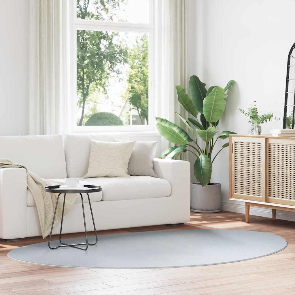 vidaXL Χαλί Γκρι 160 x 230 cm Πολυεστέρας