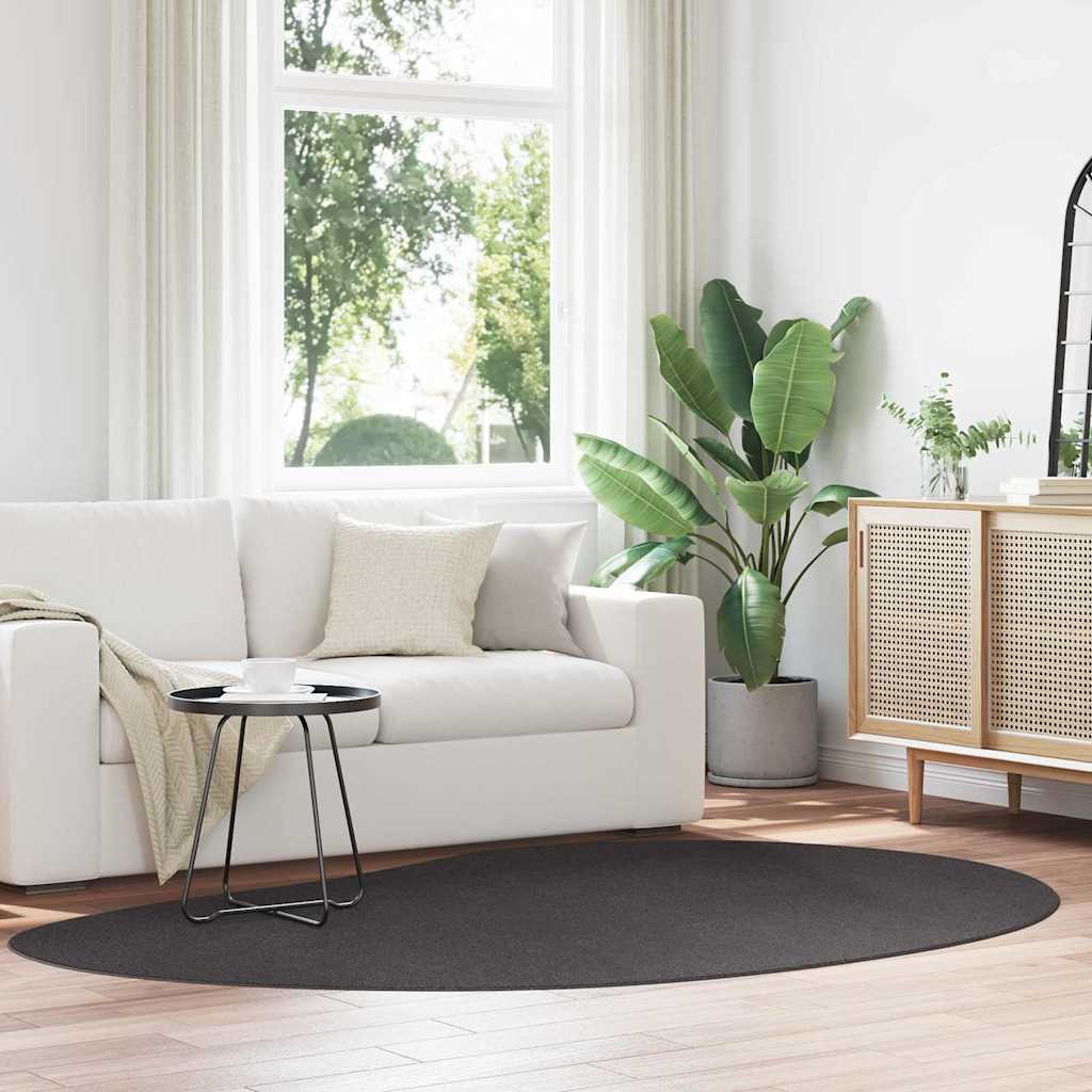 vidaXL Χαλί Ανθρακί 160 x 230 cm Βαμβάκι