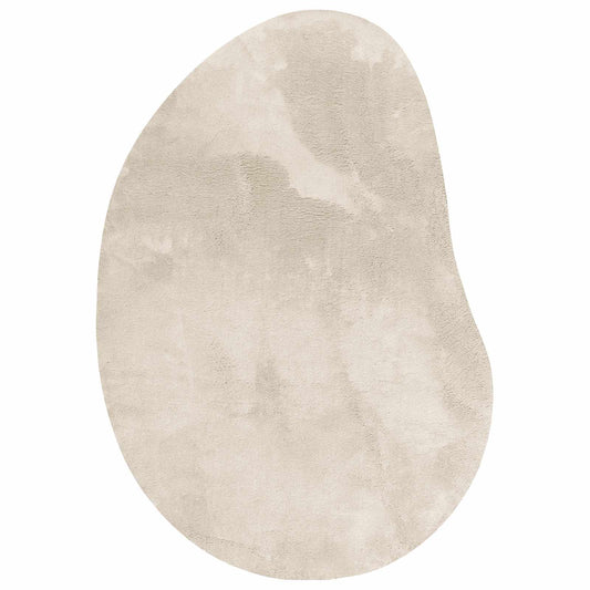 vidaXL Χαλί HUARTE Μπεζ 140 x 200 cm Πολυεστέρας