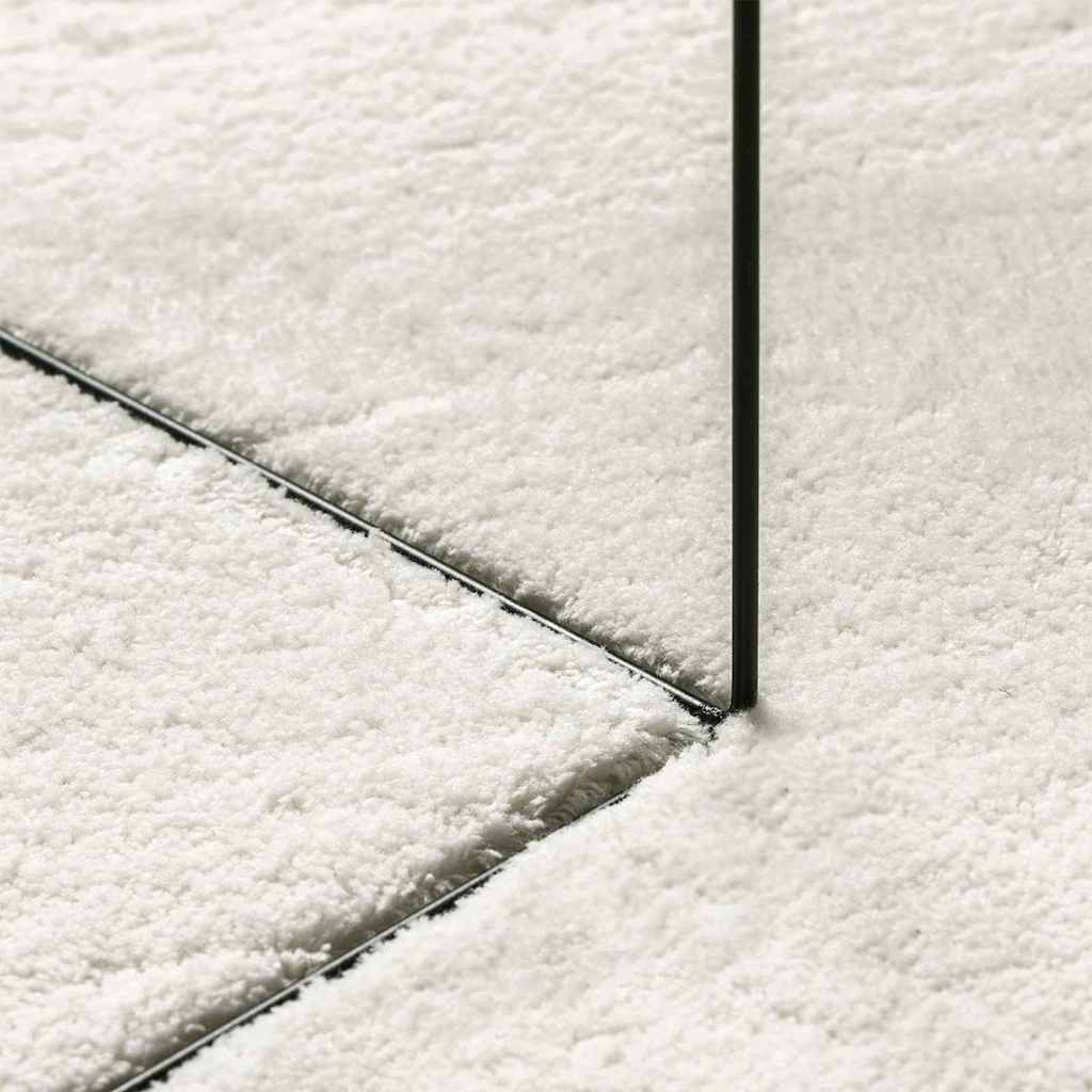 vidaXL Χαλιά χώρου HUARTE Κρεμ 120 x 170 cm Πολυεστέρας