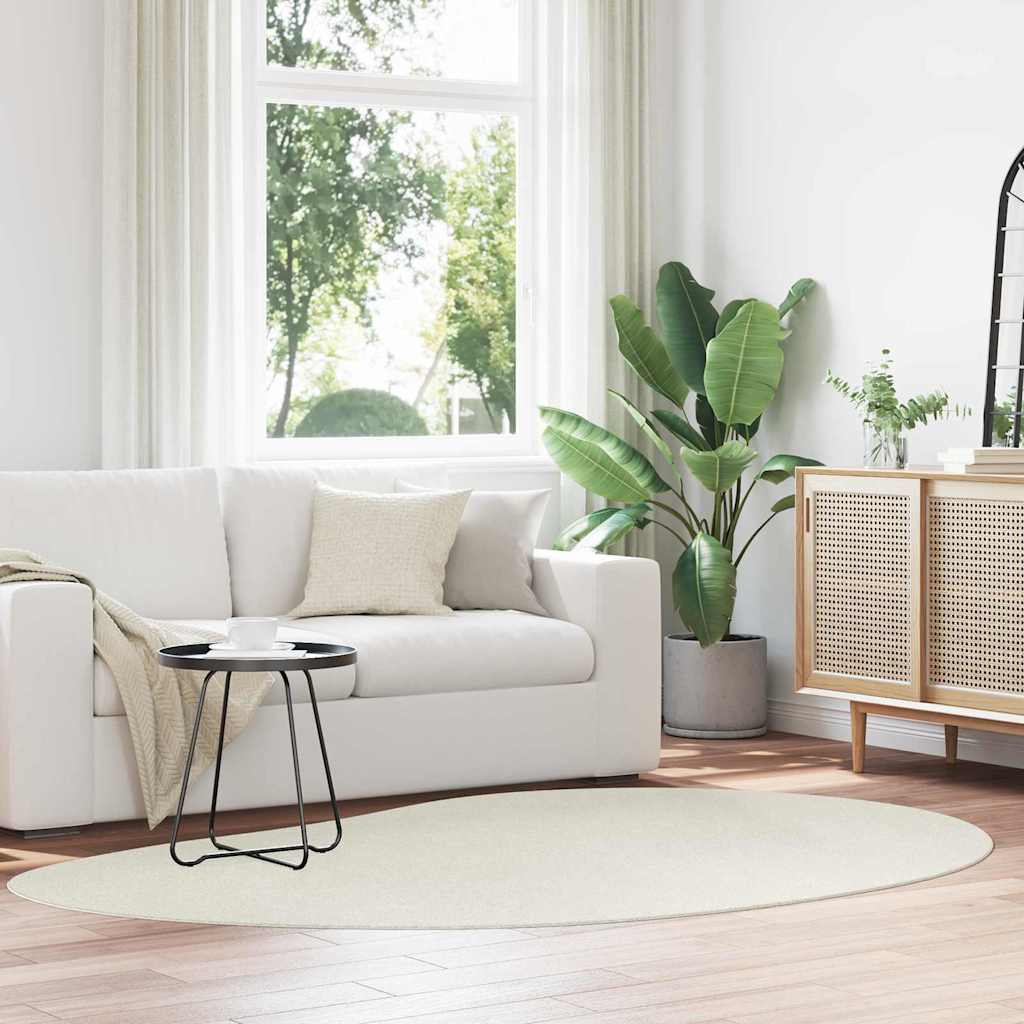 vidaXL Χαλί HUARTE Κρεμ 160 x 230 cm Πολυεστέρας
