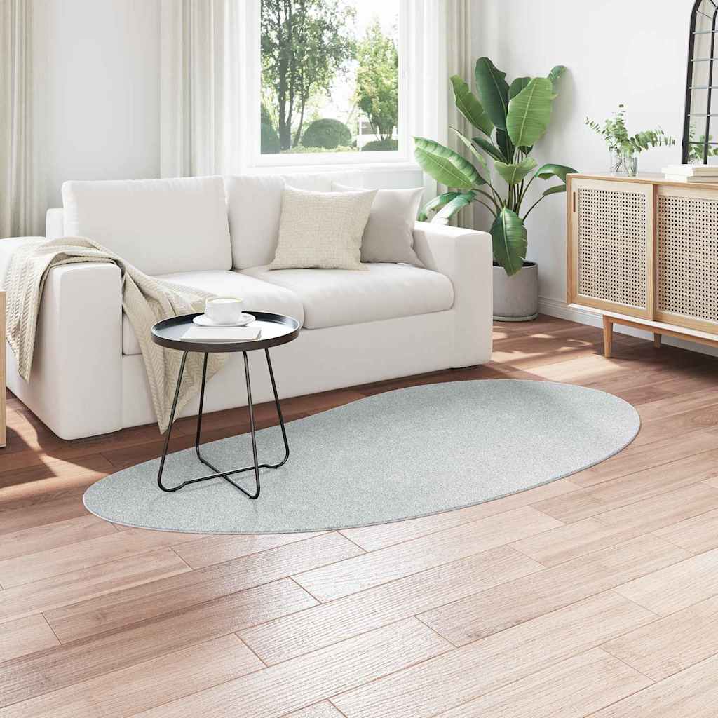 vidaXL Χαλί Χώρου Γκρι 100 x 200 cm Πολυεστέρας