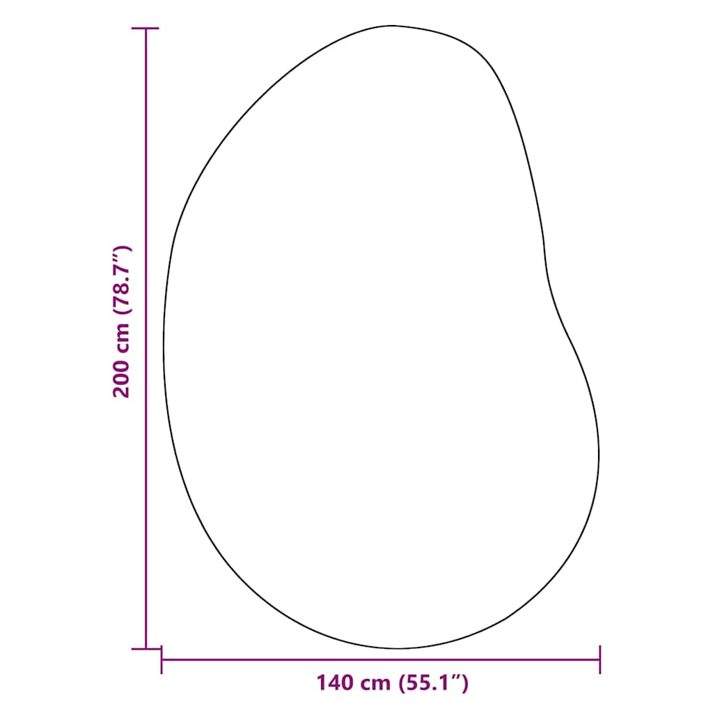 vidaXL Χαλί Γκρι 140 x 200 cm Πολυεστέρας