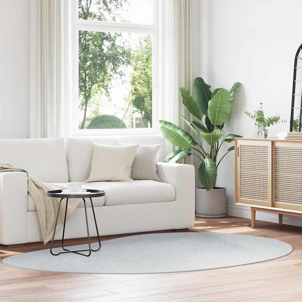 vidaXL Χαλί Γκρι 160 x 230 cm Πολυεστέρας