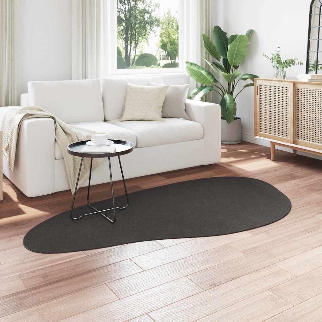vidaXL Χαλί HUARTE Ανθρακί 100 x 200 cm Πολυεστέρας