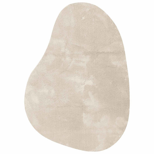 vidaXL Χαλιά χώρου HUARTE Μπεζ 120 x 170 cm Πολυεστέρας