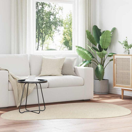 vidaXL Χαλιά χώρου HUARTE Μπεζ 140 x 200 cm Πολυεστέρας