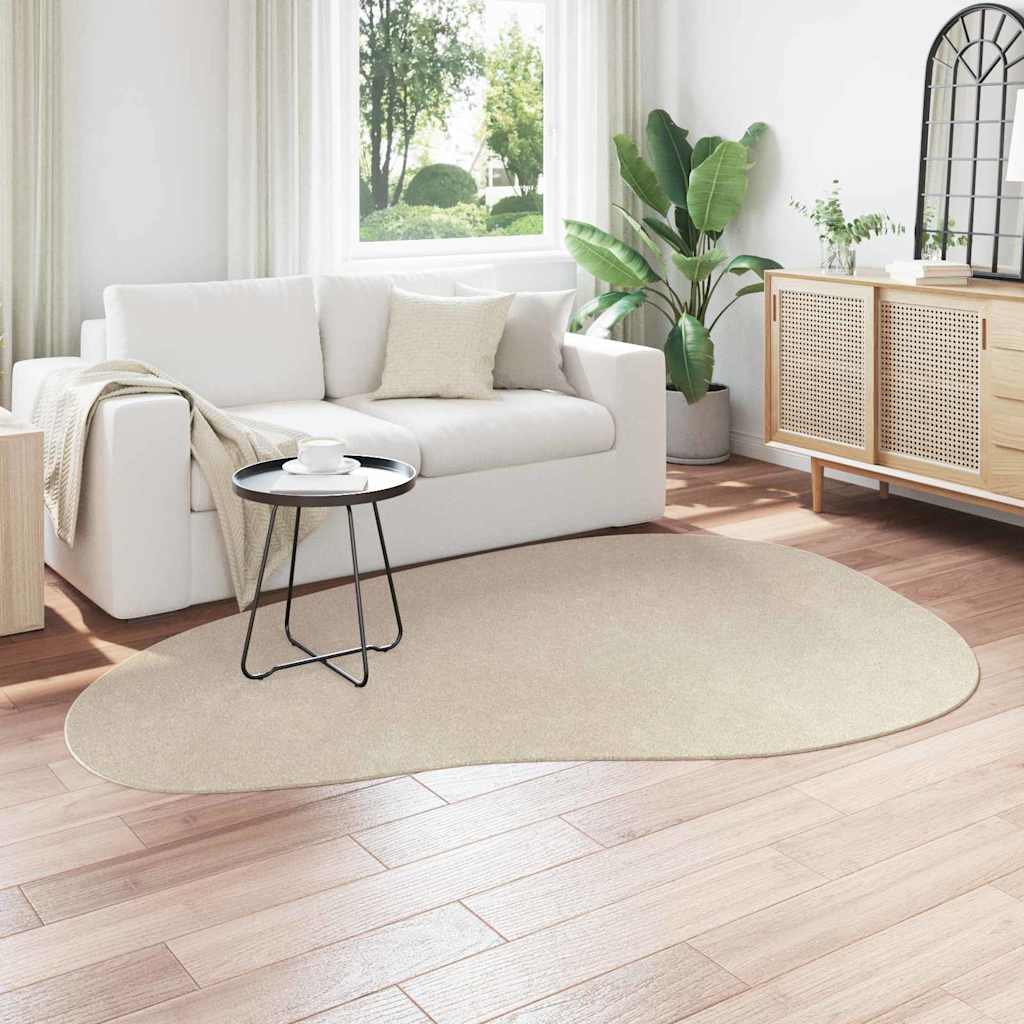 vidaXL Χαλί HUARTE Μπεζ 160 x 230 cm Πολυεστέρας