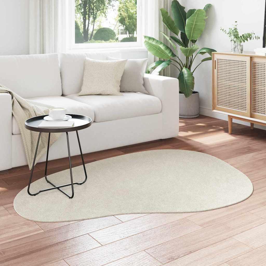 vidaXL Χαλιά χώρου HUARTE Κρεμ 120 x 170 cm Πολυεστέρας