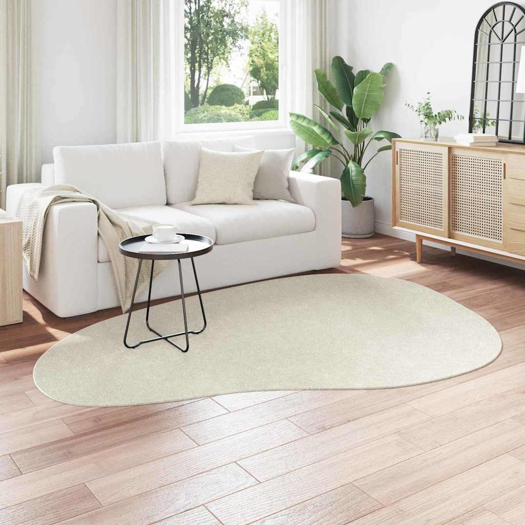 vidaXL Χαλιά χώρου HUARTE Κρεμ 160 x 230 cm Πολυεστέρας