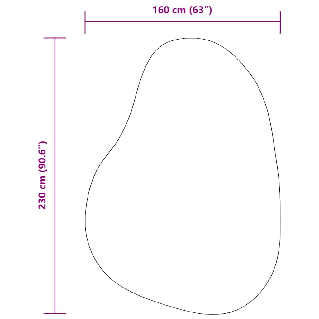 vidaXL Χαλιά χώρου HUARTE Κρεμ 160 x 230 cm Πολυεστέρας