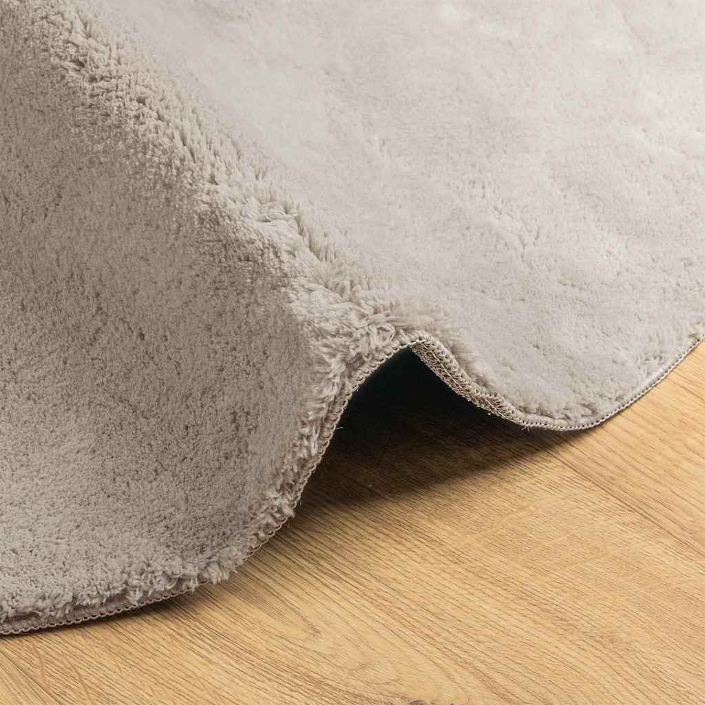 vidaXL Χαλιά χώρου HUARTE Άμμος 160 x 230 cm Πολυεστέρας