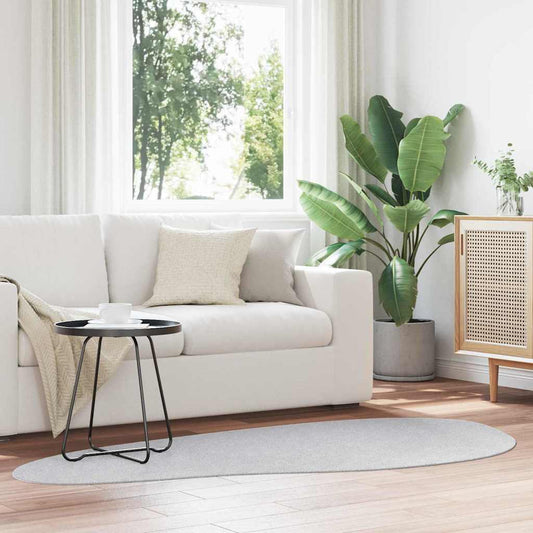 vidaXL Χαλί Γκρι 100 x 200 cm Πολυεστέρας