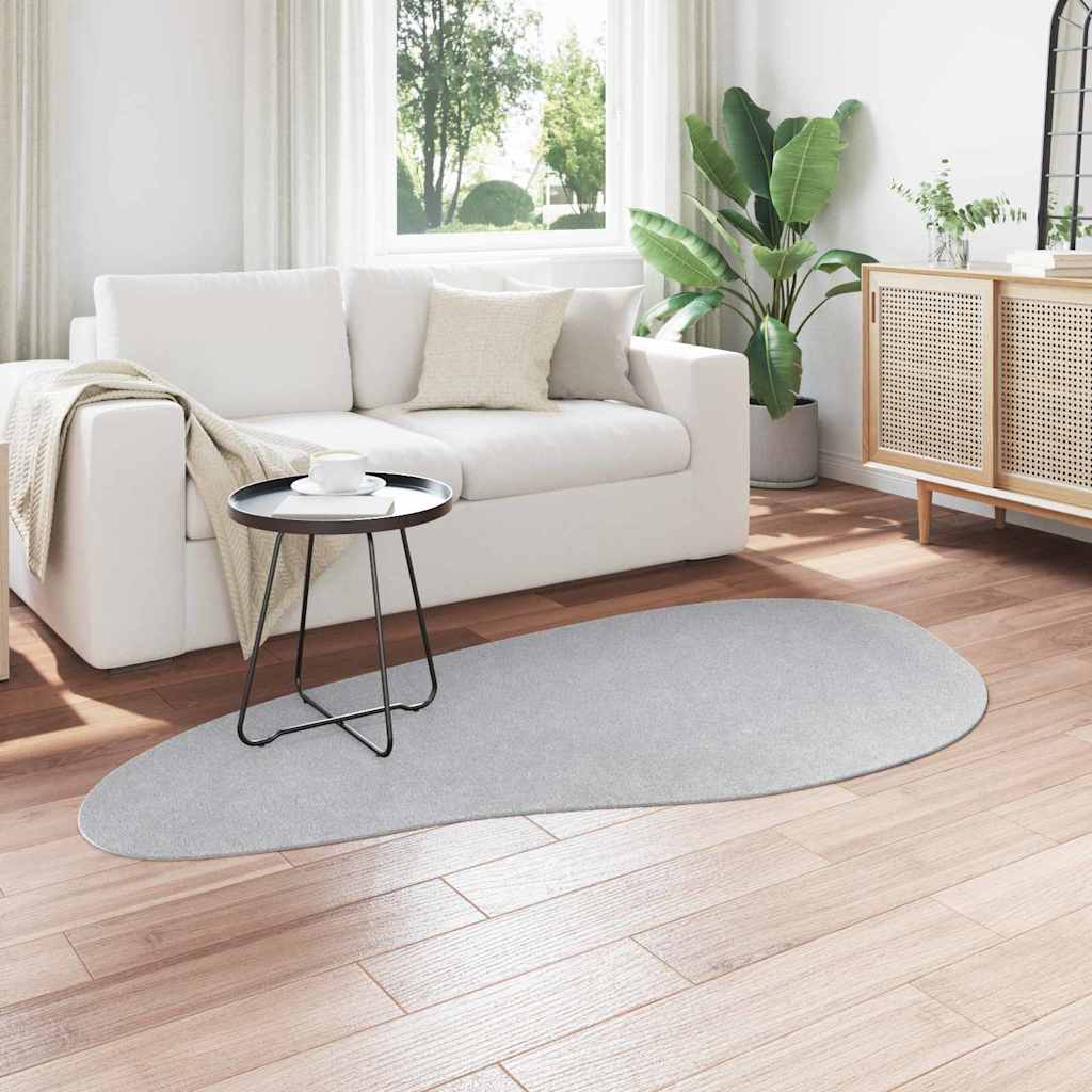 vidaXL Χαλί Γκρι 100 x 200 cm Πολυεστέρας