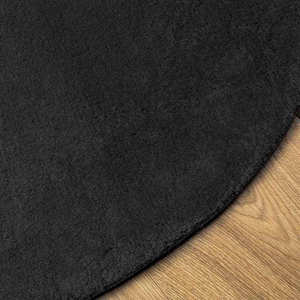 vidaXL Χαλιά χώρου HUARTE Μαύρο 160 x 230 cm Πολυεστέρας