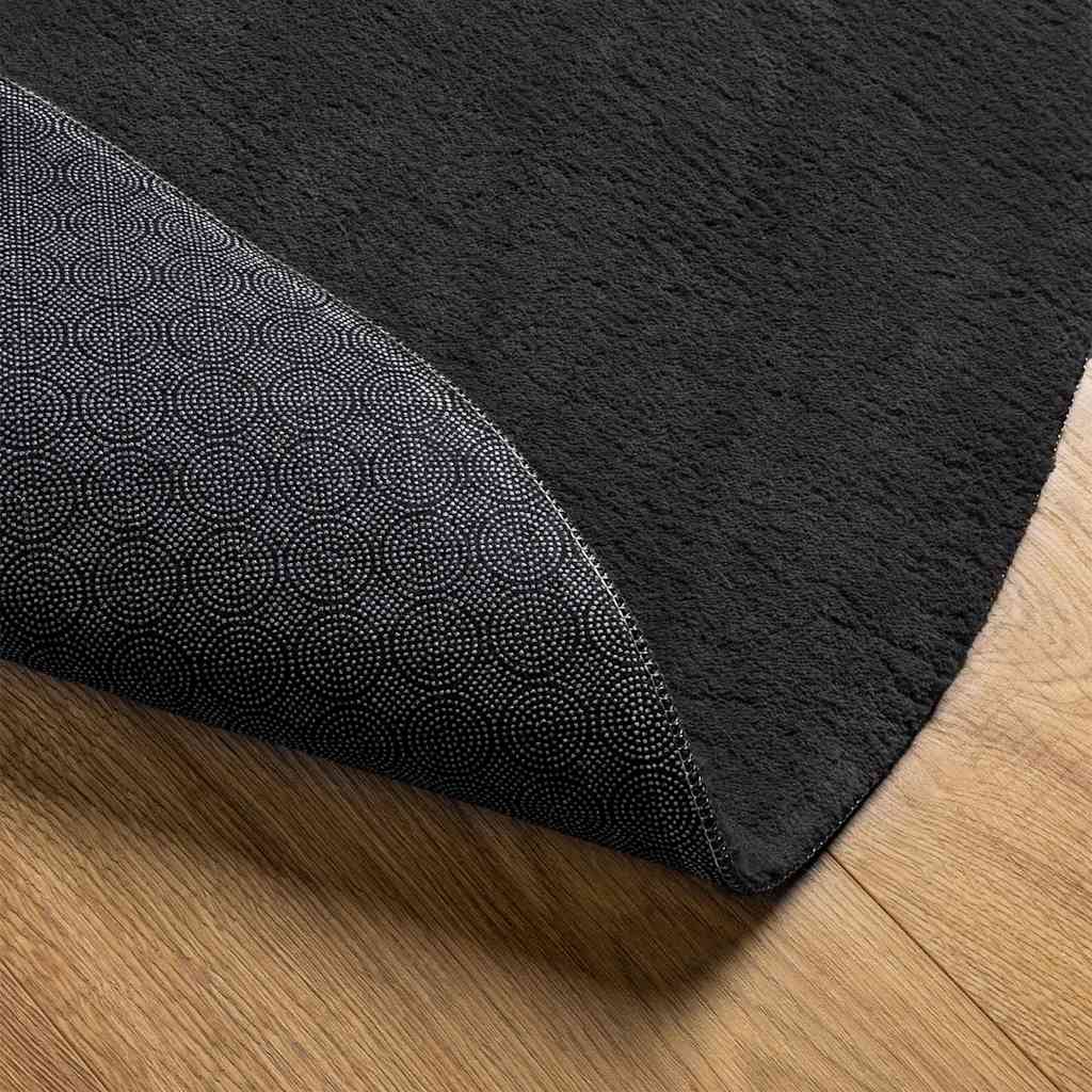 vidaXL Χαλιά χώρου HUARTE Μαύρο 160 x 230 cm Πολυεστέρας