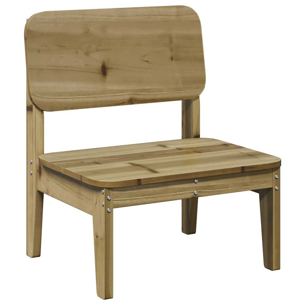 Καρέκλες κήπου vidaXL 2 τεμάχια 60x52,5x72 cm Εμποτισμένο ξύλο πεύκο