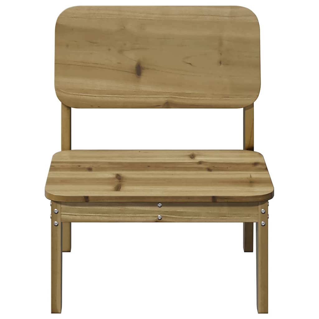 Καρέκλες κήπου vidaXL 2 τεμάχια 60x52,5x72 cm Εμποτισμένο ξύλο πεύκο