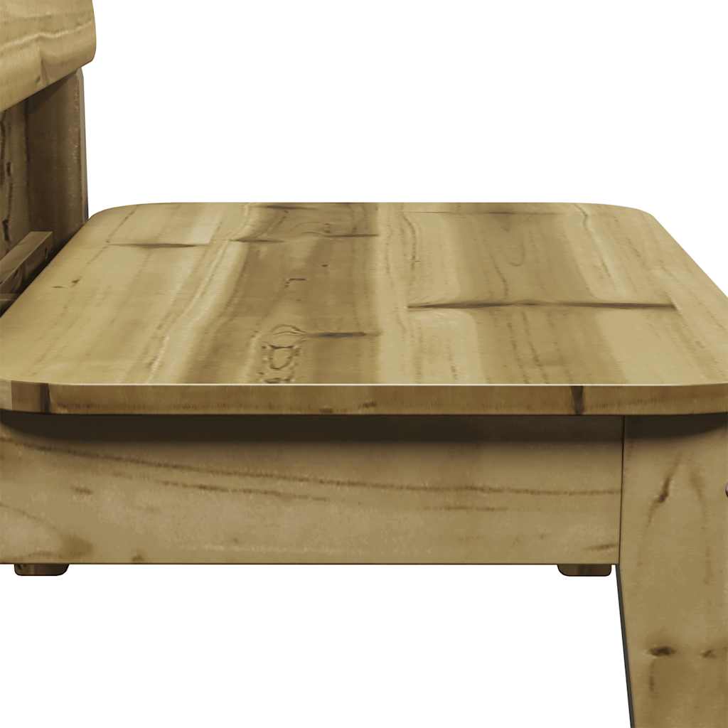 Καρέκλες κήπου vidaXL 2 τεμάχια 60x52,5x72 cm Εμποτισμένο ξύλο πεύκο