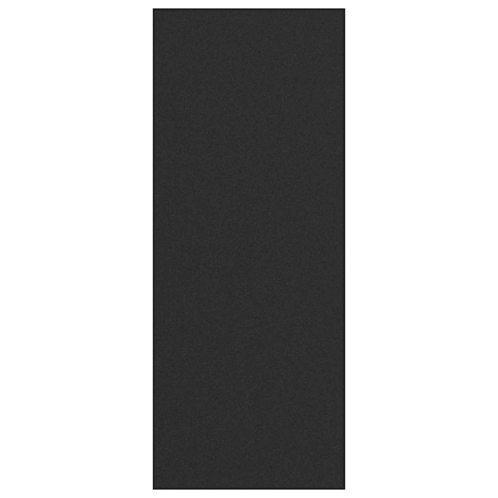 vidaXL Χαλάκι Εξώπορτας Άλλο Μαύρο 120 x 300 cm Πολυαμίδιο και PVC