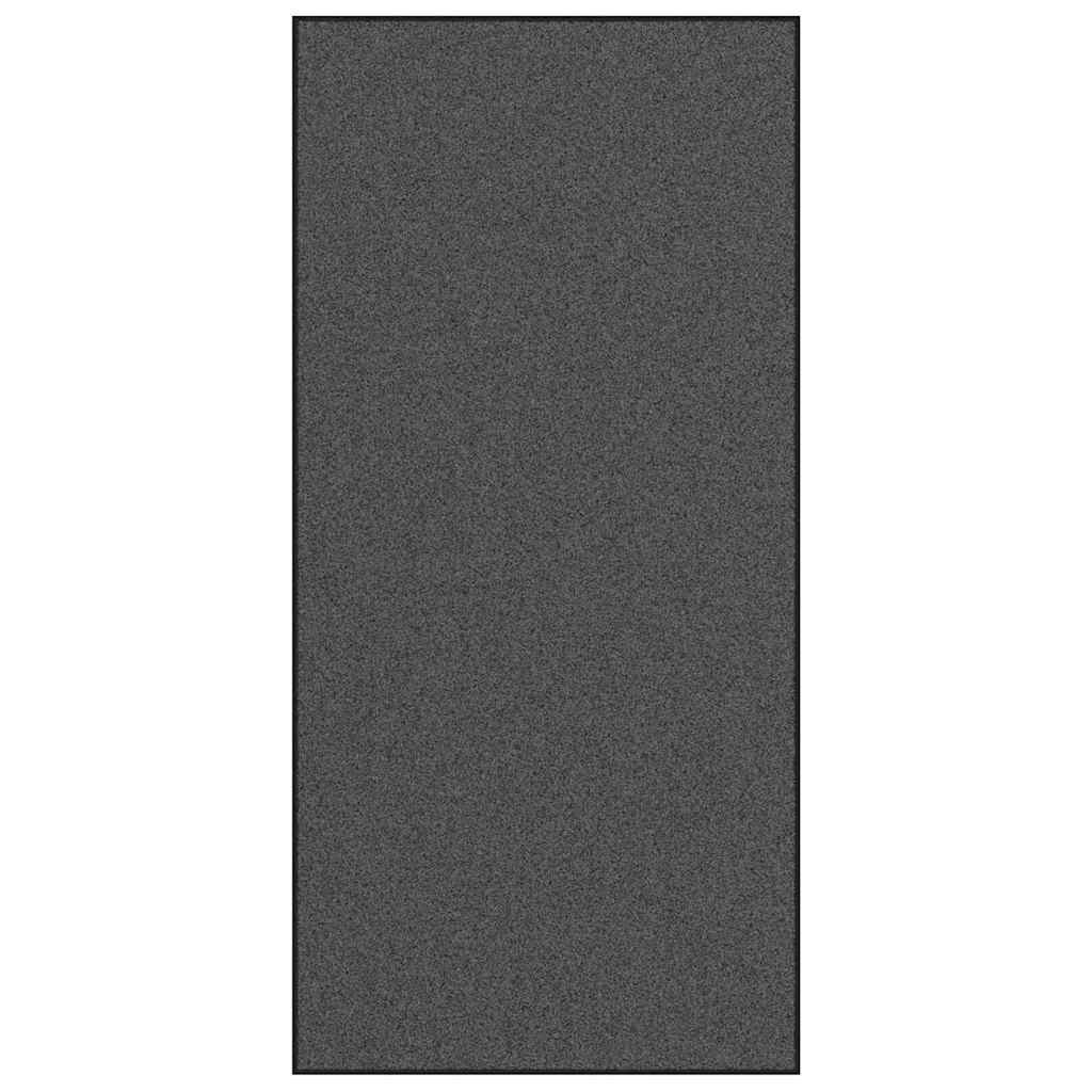vidaXL Χαλάκι Εξώπορτας Ανθρακί και Μαύρο 120 x 250 cm