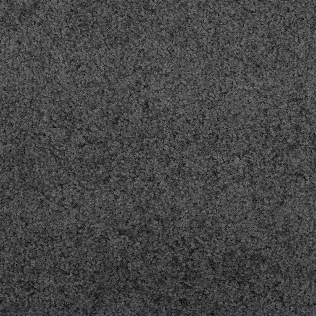 vidaXL Χαλάκι Εξώπορτας Άλλο Ανθρακί και Μαύρο 120 x 350 εκ
