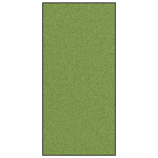 vidaXL Χαλάκι Εξώπορτας Πράσινο και Μαύρο 120 x 250 cm