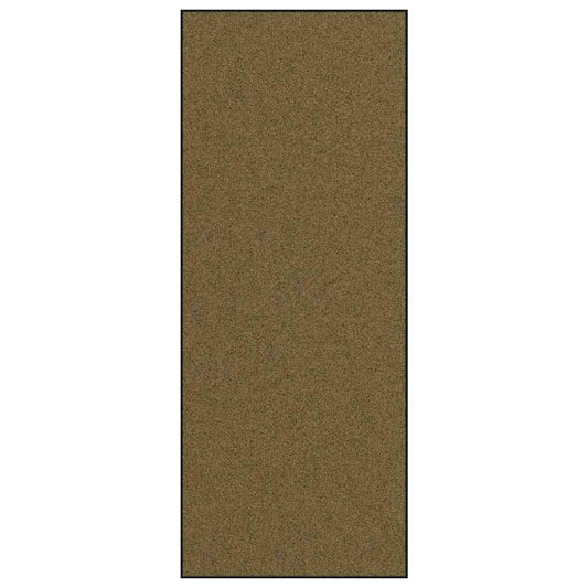 vidaXL Χαλάκι Εξώπορτας Καφέ και Μαύρο 120 x 300 cm Πολυαμίδιο και PVC