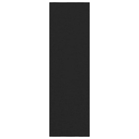 vidaXL Χαλάκι Εξώπορτας Μαύρο 120 x 400 cm Πολυπροπυλένιο και βινύλιο