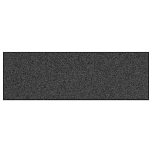 vidaXL Χαλάκι Εξώπορτας Ανθρακί και Μαύρο 60 x 180 cm