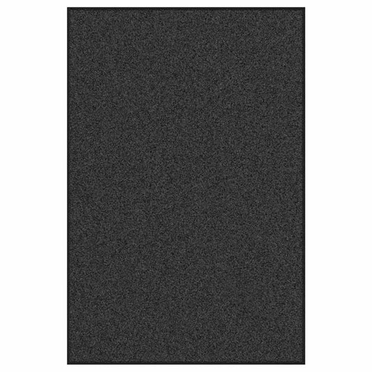 vidaXL Χαλάκι Εξώπορτας Ανθρακί και Μαύρο 120 x 180 cm